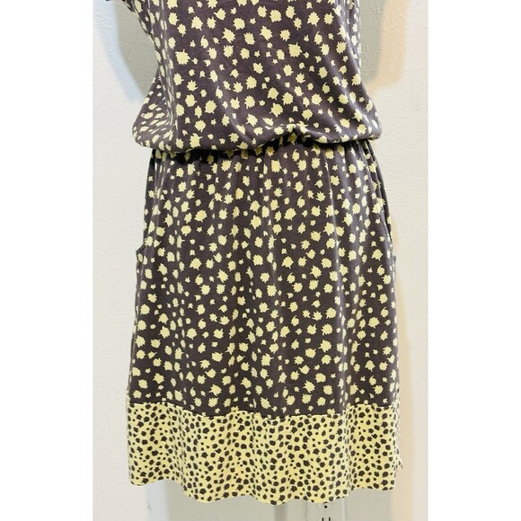 Boden Women Adelaide Size 8R Mini Dress Two Tone Boho Festival Button Detail - Picture 4 of 13